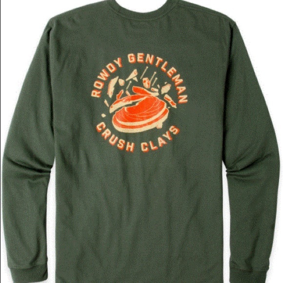 Rowdy Gentlemen Other - Rowdy Gentleman Long Sleeve Crush Clays Tee